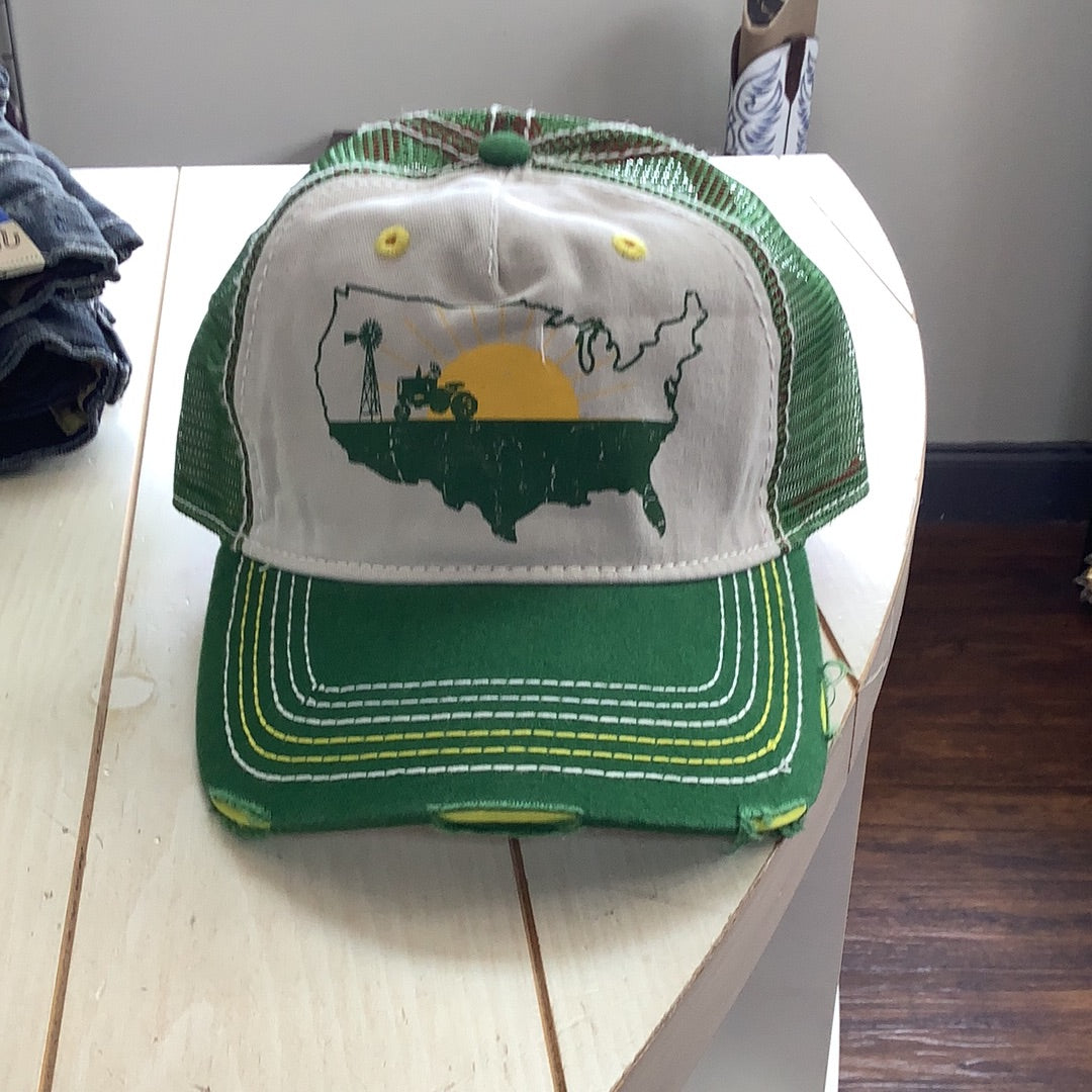 Mens hat Farmhouse Eat Local