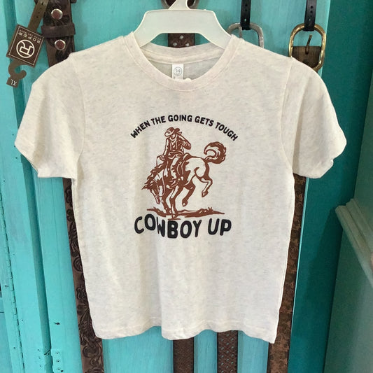Boys shirt  Cowboy Up Tee