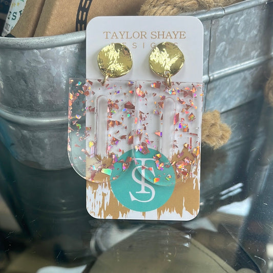 Jewelry earrings Taylor Shae Clear drop
