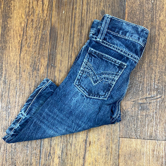 Boys jeans wrangler 20X vintage boot distressed #42JWXCL