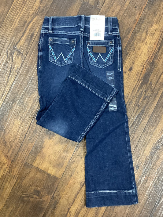 Wrangler Girls Trouser Flare Jeans