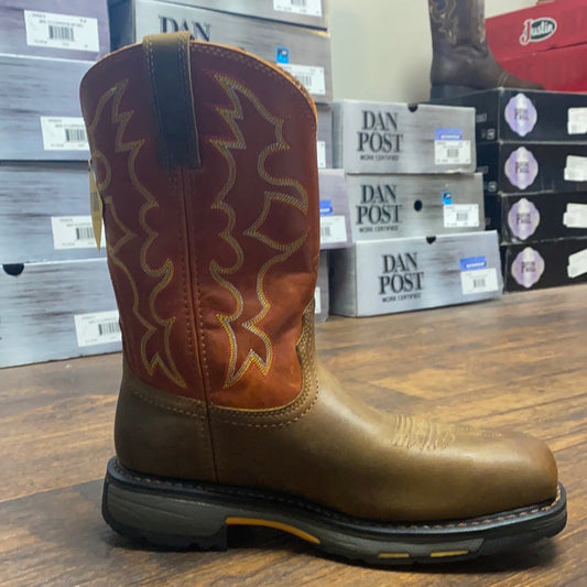 Mens boots Ariat Workhog square soft toe