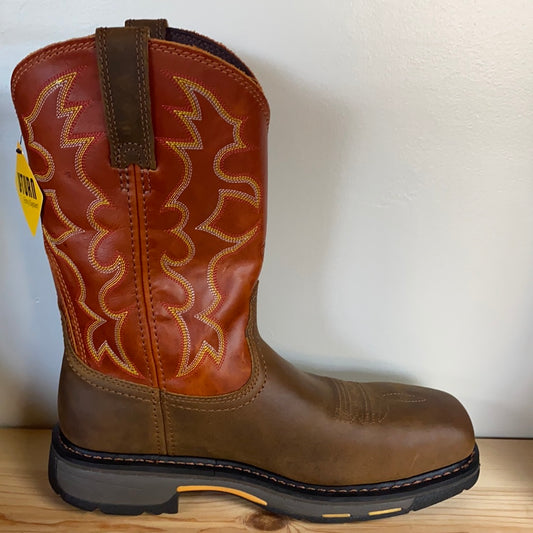 Mens boots Ariat workhog steel toe