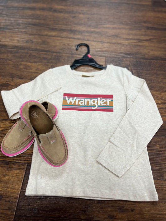 Girls shirt wrangler long sleeve